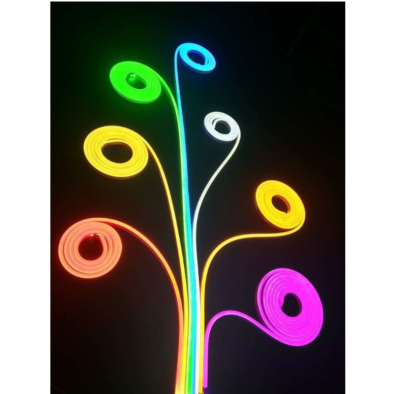 (TRÙM SỈ) Cuộn 5m Dây đèn led neon - đèn trang trí ngoài trời - biển quảng cáo