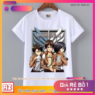 (SALE 30%) Áo thun Attack on Titan Team Eren Yeager - Mẫu mới Cotton Thái M2605