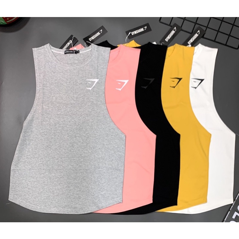 ÁO TANK TOP GYMSHARK gym NAM, áo sát nách gym nam.