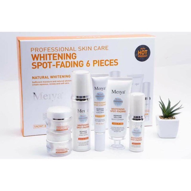 Bộ mỹ phẩm Meiya Cam 6in1 chính hãng Nhật bản, trị nám tàn nhang và làm trắng da