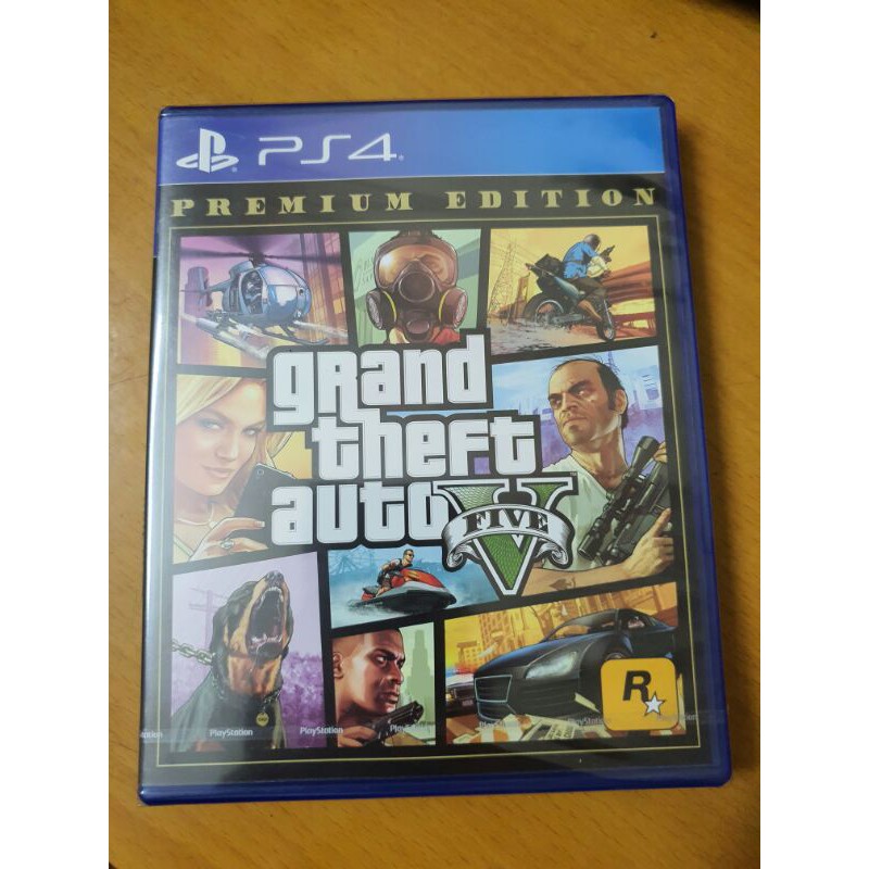 [NGUYÊN SEAL HỆ ASIA] Đĩa Game PS4: Grand Theft Auto V Premium Edition (GTA 5)