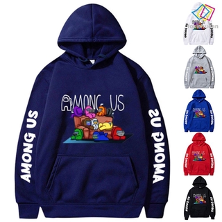 Áo hoodie in hình Among Us 2020 kiểu 3D thời trang cho nam và nữ