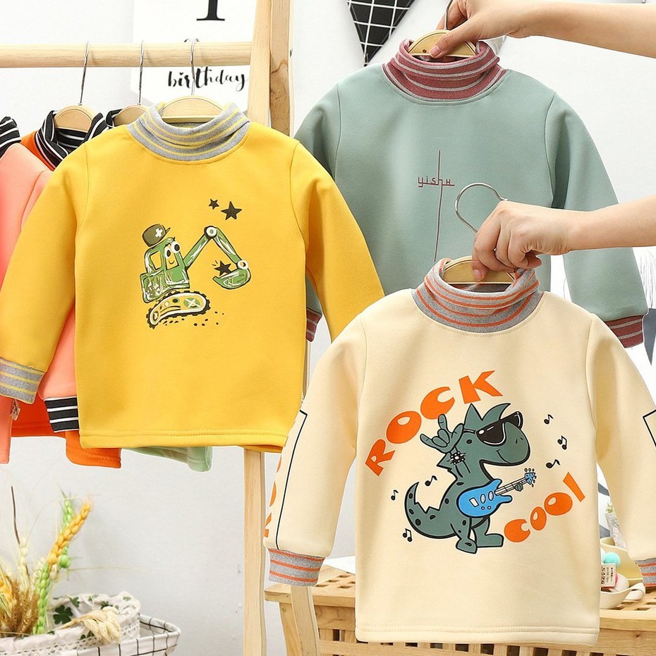 Áo Nỉ Cổ Cao Cho Bé Trai Bé Gái Từ 8kg Đến 25kg Momy20 Shop