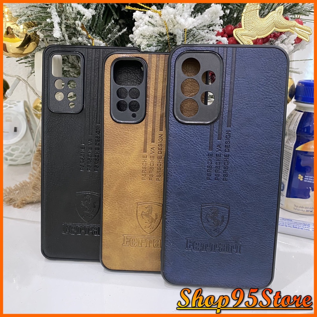 Ốp da Ferari Xiaomi Redmi Note 8 Note 8 pro Redmi 8 Redmi 8A Redmi 9 Redmi 9A Redmi 9C Mi 8 Mi 8se Mi 8lite Mi 9 Mi 9se