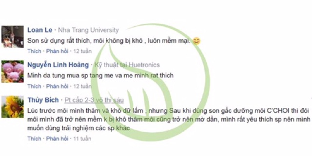 Son gấc C'Choi, son dưỡng thiên nhiên, làm hồng môi tự nhiên, chống khô nứt, dưỡng ẩm, 100% an toàn cho trẻ em & mẹ bầu