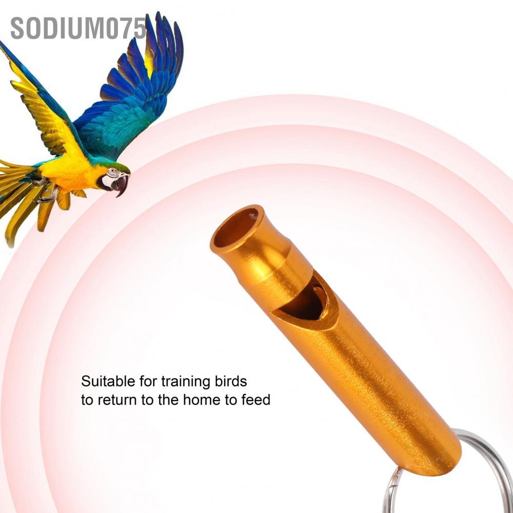 Hàng Hot Còi siêu âm cầm tay chim bồ câu công cụ huấn luyện chim cung cấp màu da cam Hàng giao ngaySodium075
