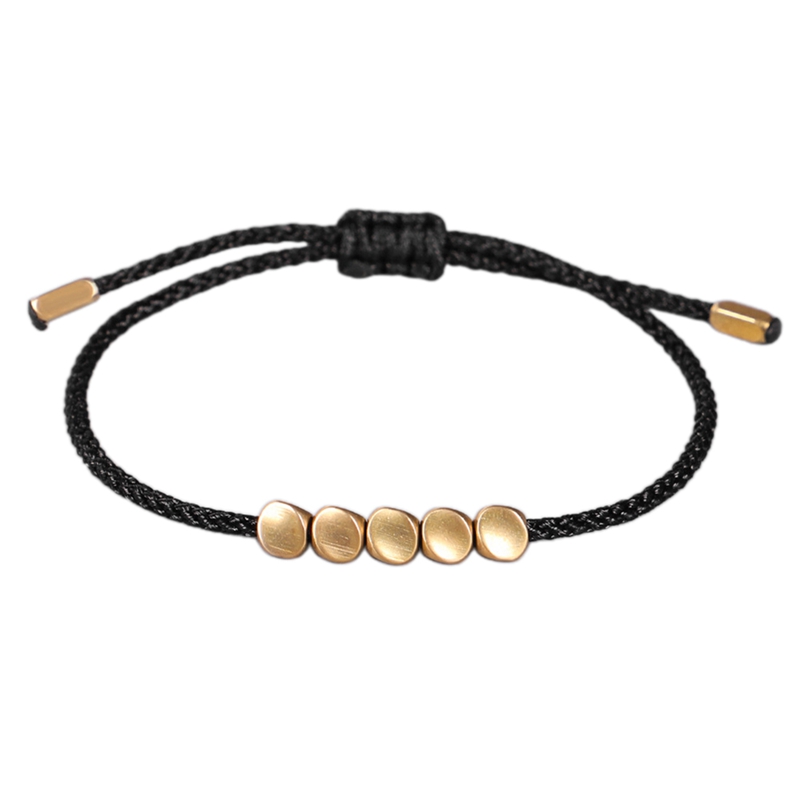 HANDMADE Vòng Tay Hạt Đồng Phong Cách Phật Giáo Tây Tạng