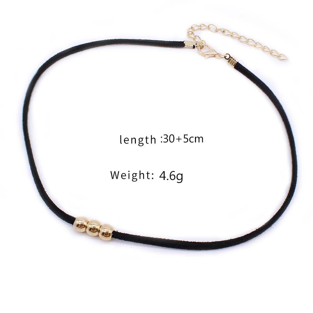 Vòng Cổ Choker Da Pu Màu Đen Phong Cách Gothic Thời Trang Cho Nữ