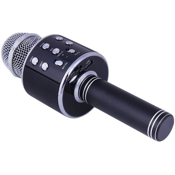 [BẢO HÀNH] Micro Hát Karaoke Không Dây WS858 Có Ghi Âm Giọng Hát Tiện Lợi Có Ảnh Thật Chính Hãng