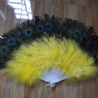 Quạt lông công phong thủy