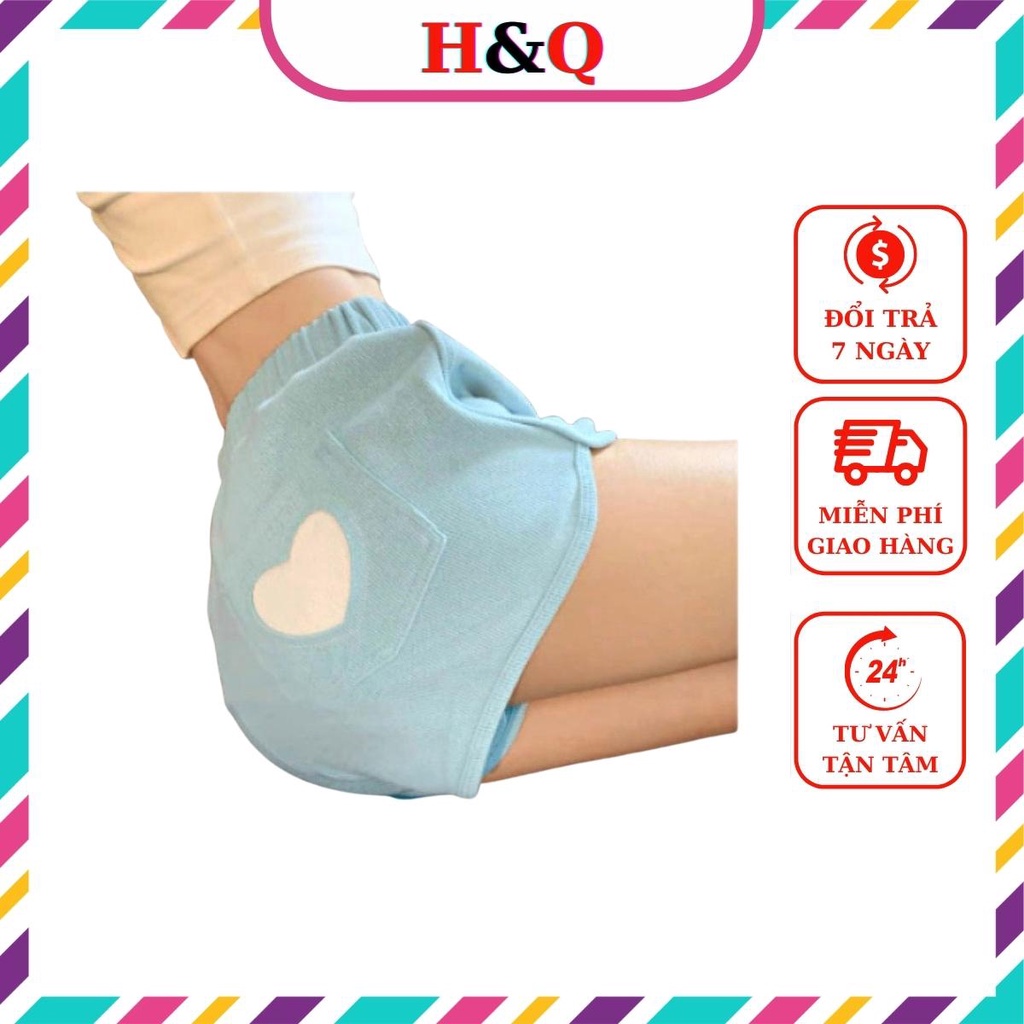 Quần short đùi nữ ngắn cạp chun HEART mặc nhà chất umi Ulzzang - Huyền Quang