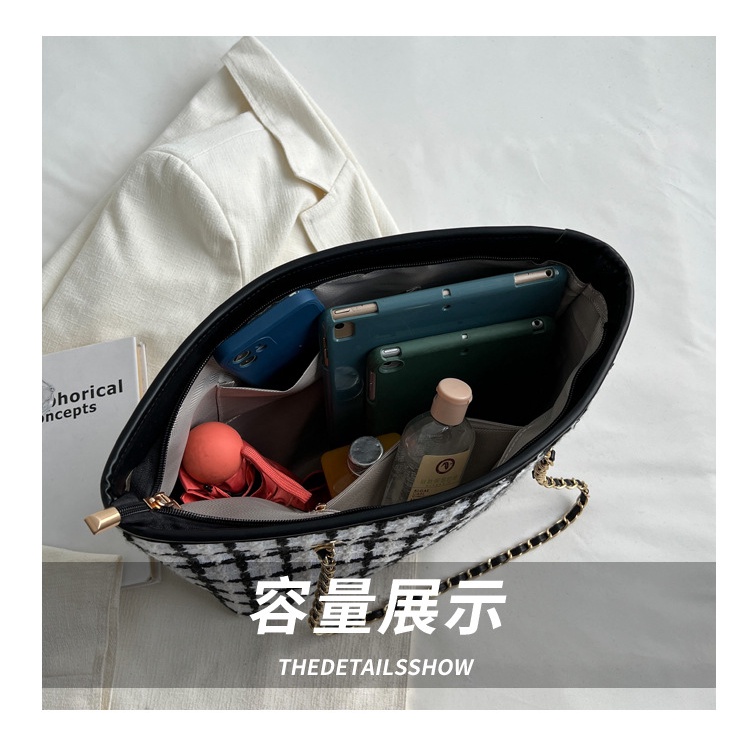 Túi Đeo JASMIN NOIR Chéo Vai Bằng Len Thời Trang Sành Điệu Cho Nữ