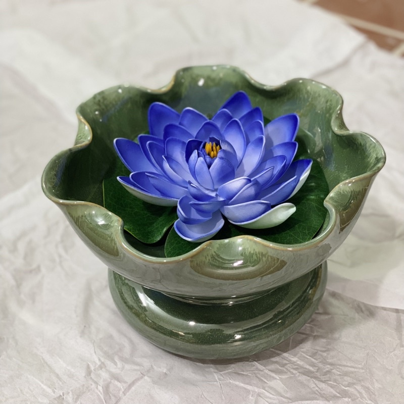 Hoa sen thả nổi loại to 17cm