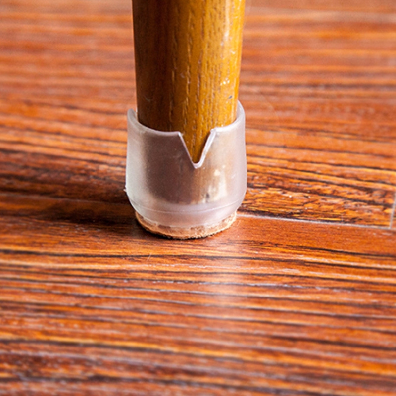 Set 16 Nút Bọc Chân Bàn/Ghế Bằng Silicone Chống Trầy Sàn Nhà