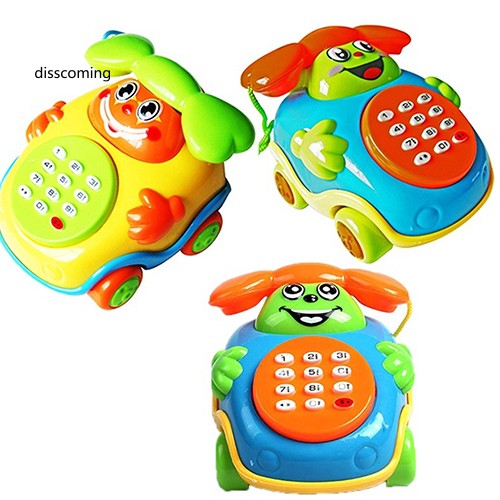 Đồ chơi điện thoại bàn có nhạc cho bé phát triển trí thông minh