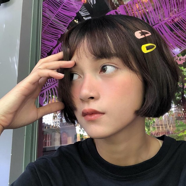 kẹp tóc hình giọt nước nhiều màu