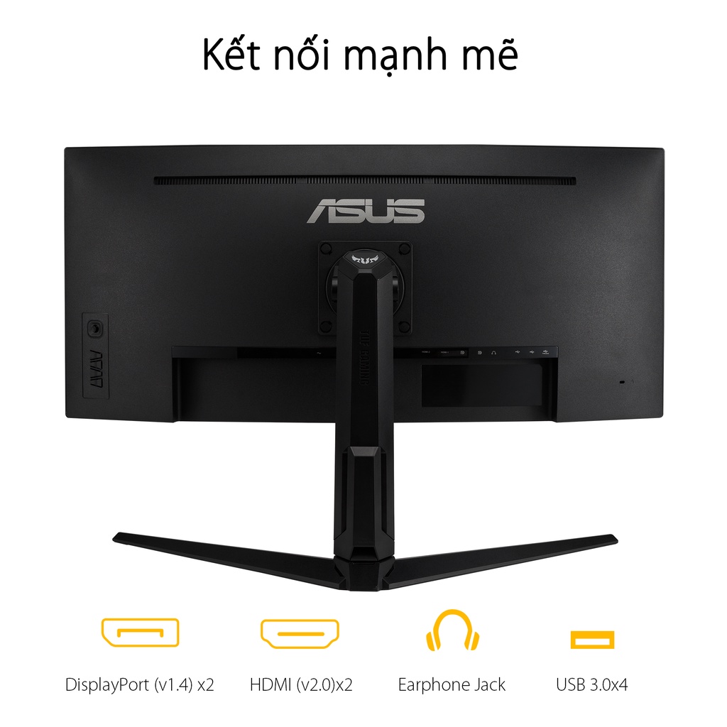 Màn Hình Máy Tính Asus TUF Gaming VG34VQL1B 34 Inch WQHD VA 165Hz Cong - Hàng Chính Hãng
