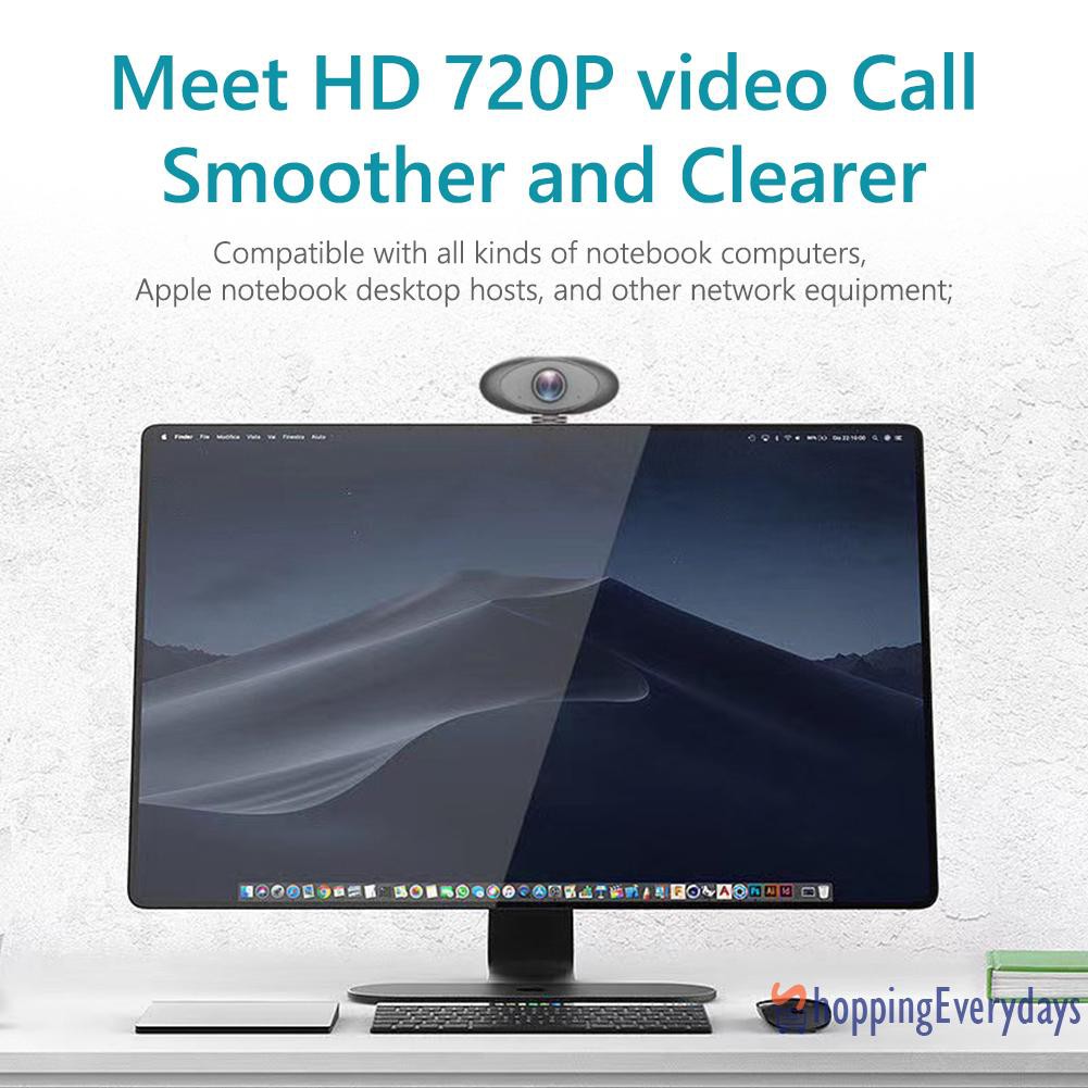 Webcam Z6 Hd 720p Có Thể Xoay 360 Độ Tiện Dụng