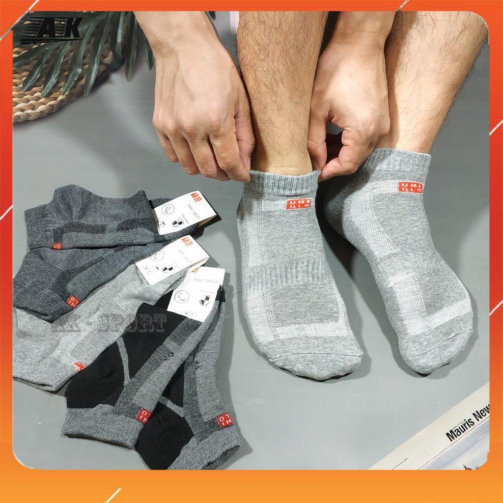 Set 10 đôi tất nam cổ cao UNI hàng xuất Nhật cao cấp nhiều màu