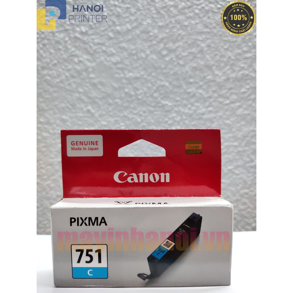 Mực in Canon CLI-751 , 750BK dùng cho Canon 6770, 6880,hàng chính hãng