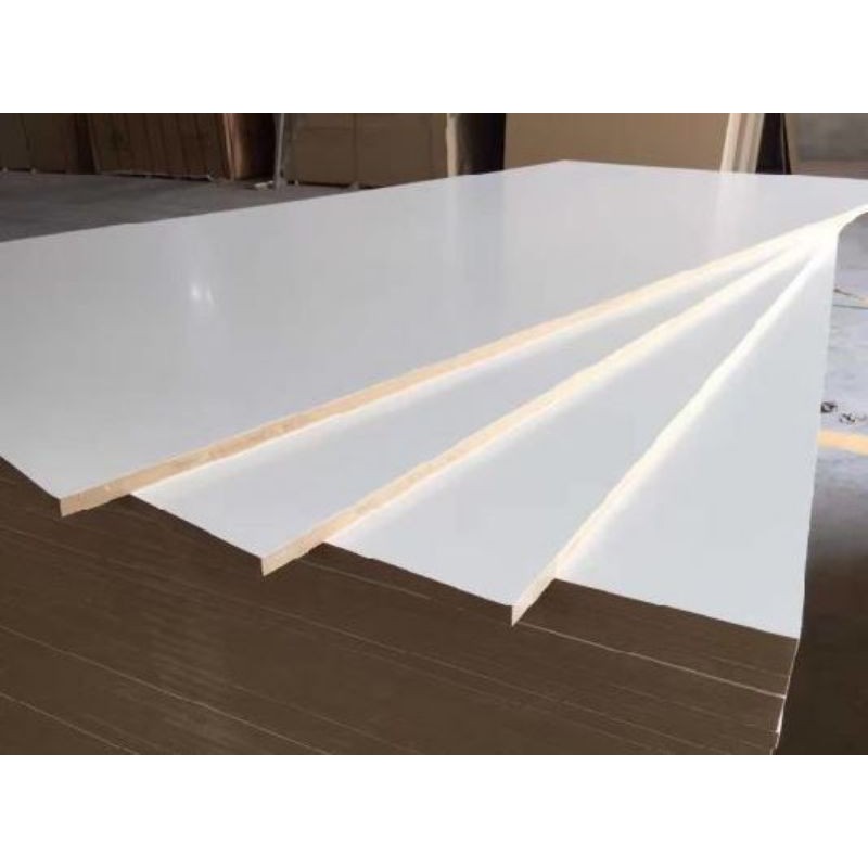 MDF 40x80x8mm phủ  trắng 1 mặt  làm bàn làm kệ ,...