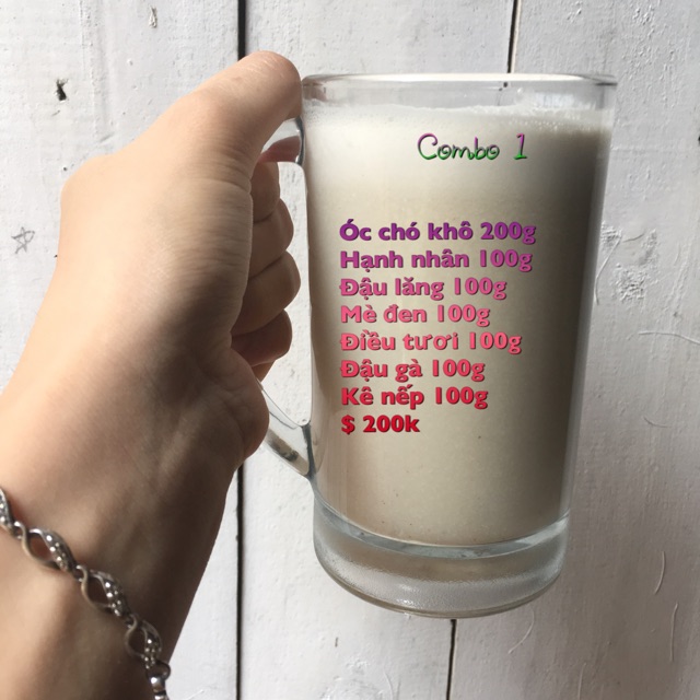 Combo hạt làm sữa số 1 200k