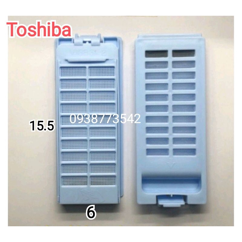 túi lọc rác máy giặt hộp nhựa Toshiba nội điạ Trung Quốc