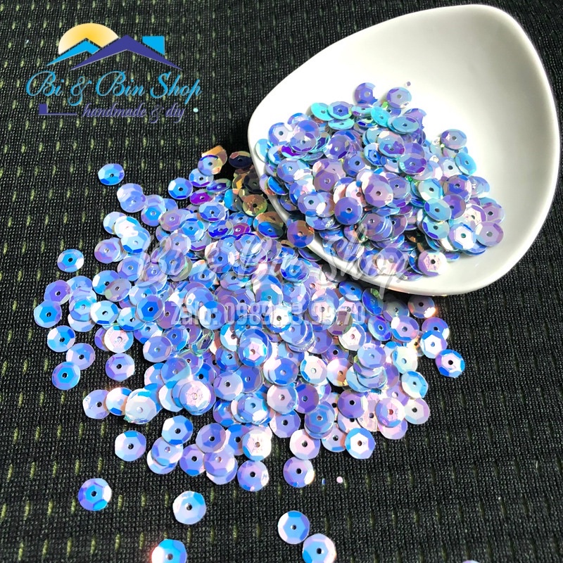20g Kim Sa Mô Ánh Cừ AB Cao Cấp - 6mm Đính Kết Áo Cưới