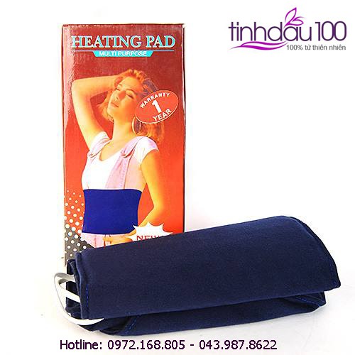 Đai quấn nóng giảm eo  dây trắng dài