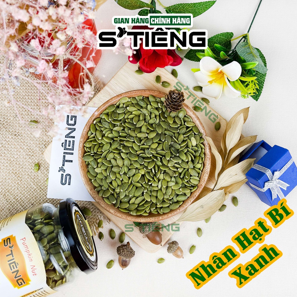 Nhân Hạt Bí Xanh Tươi Sống STIÊNG