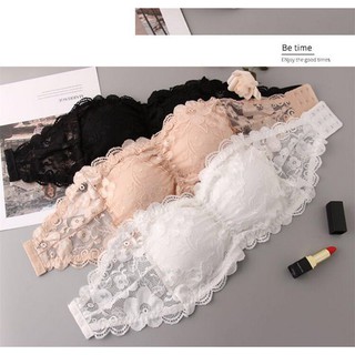 Áo Bra Quây Ren [ TẶNG KÈM MÓC NỐI]  phù hợp mặc áo hở vai free size 40-52kg, vòng ngực 75-90cm - CHỐNG TỤT, DỄ THƯƠNG