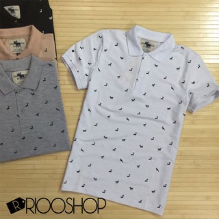 Áo thun nam có cổ Deer cao cấp