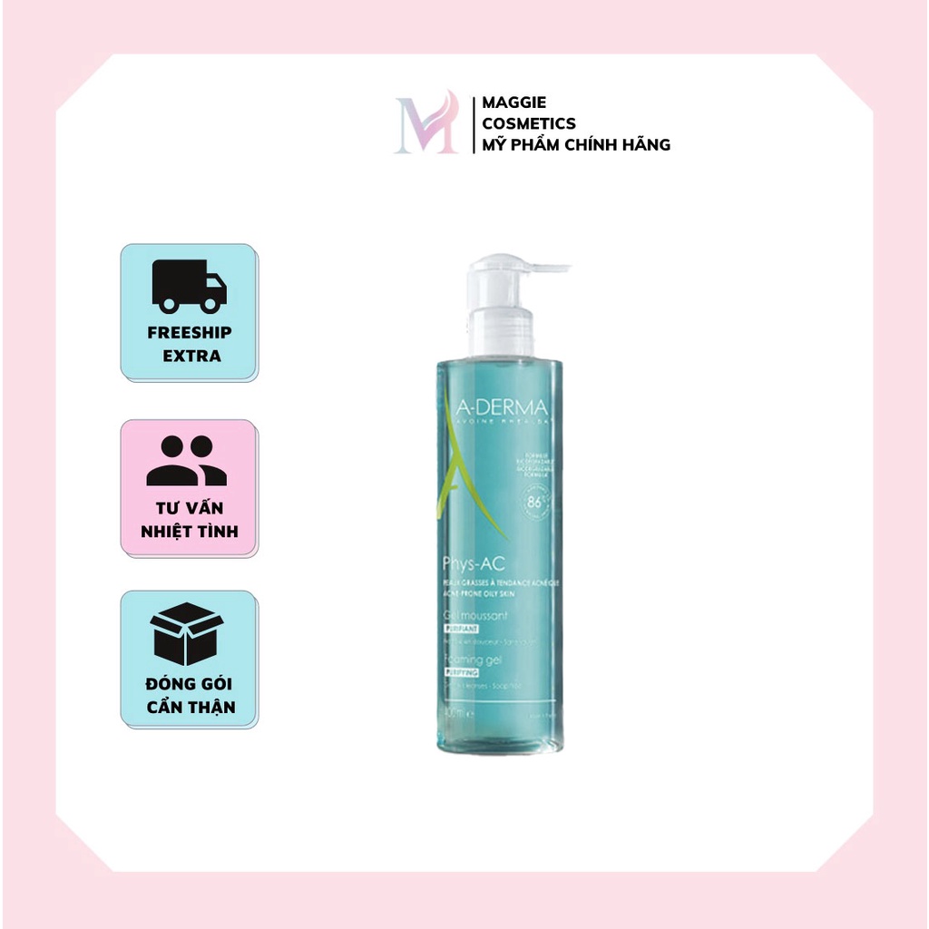 Sữa rửa mặt Aderma