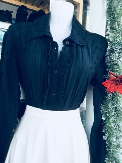 Sét áo và chân váy dáng vintage[ 2 mẫu ]