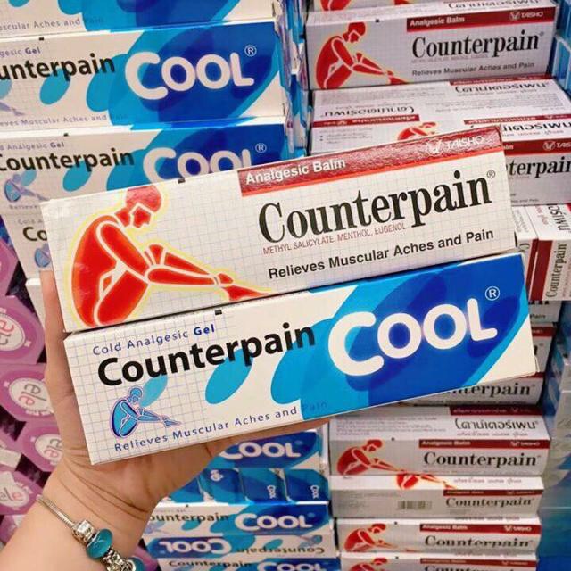 Kem Cao Xoa Bóp Counterpain Thái Lan Đỏ &amp; Xanh 120g