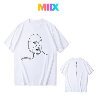Áo thun tay lỡ form rộng unisex Miix basic tee MT017