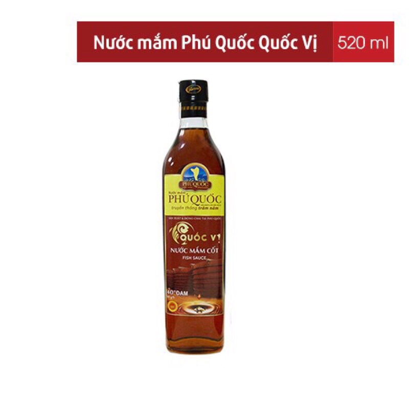 Nước mắm Phú Quốc Quốc Vị 520ml