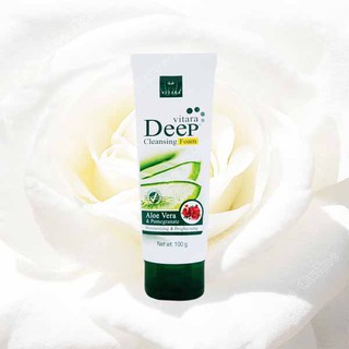 [Độc quyền] sữa dưỡng mặt dạng bọt Vitara DEEP Cleansing Foam