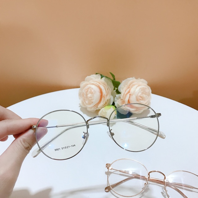 Gọng Kính Cận Nobita Mắt Tròn Vintage 9901 - Kính Cận Hàn Quốc Thời Trang Nam Nữ | BigBuy360 - bigbuy360.vn