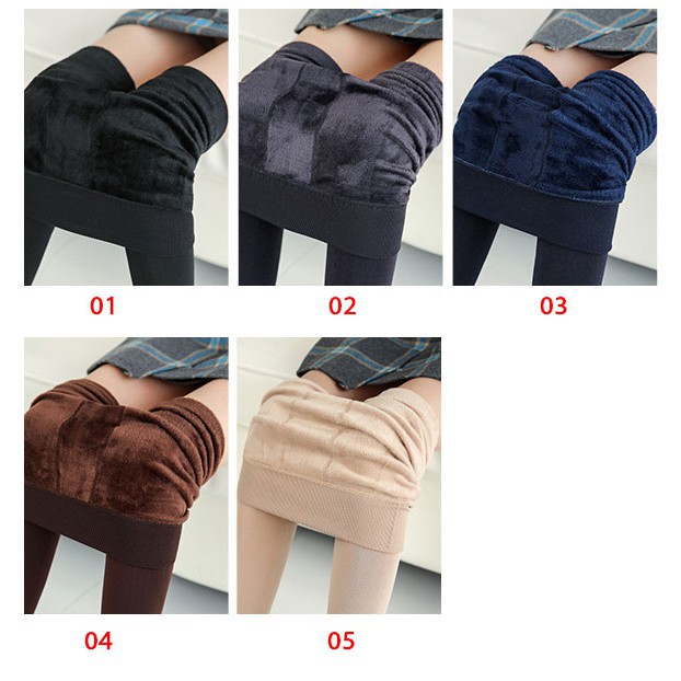 Quần tất lót lông, quần legging thời trang nữ dày cực đẹp