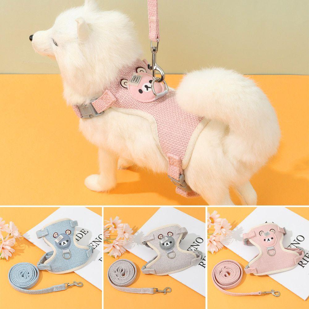 Dây Đai Dắt Thú Cưng Đi Dạo Vải Lưới Thoải Mái 24