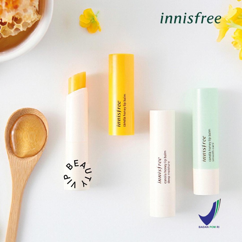 (hàng Mới Về) Son Dưỡng Môi Chiết Xuất Mật Ong Innisfree 3.5g