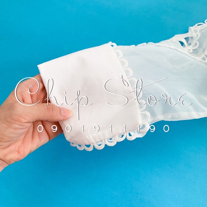 ÁO SƠMI ORGANZA CAO CẤP HOA THÊU KOREA HÀNG CHUẨN - ORDER