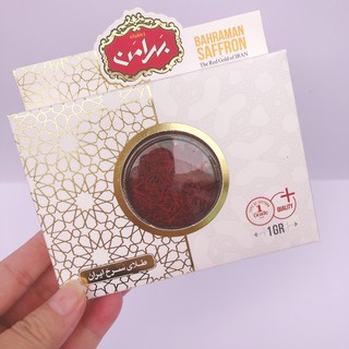 Saffron nhụy hoa nghệ tây 1gr Super Negin thương hiệu Bahraman (thiếc trắng)