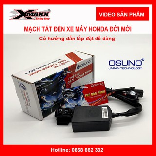 Mạch công tắc tắt đèn xe máy Honda đời mới-Air Blade, Vision, Alpha, SH, RSX, Winner X. Công tắc tắt đèn passing