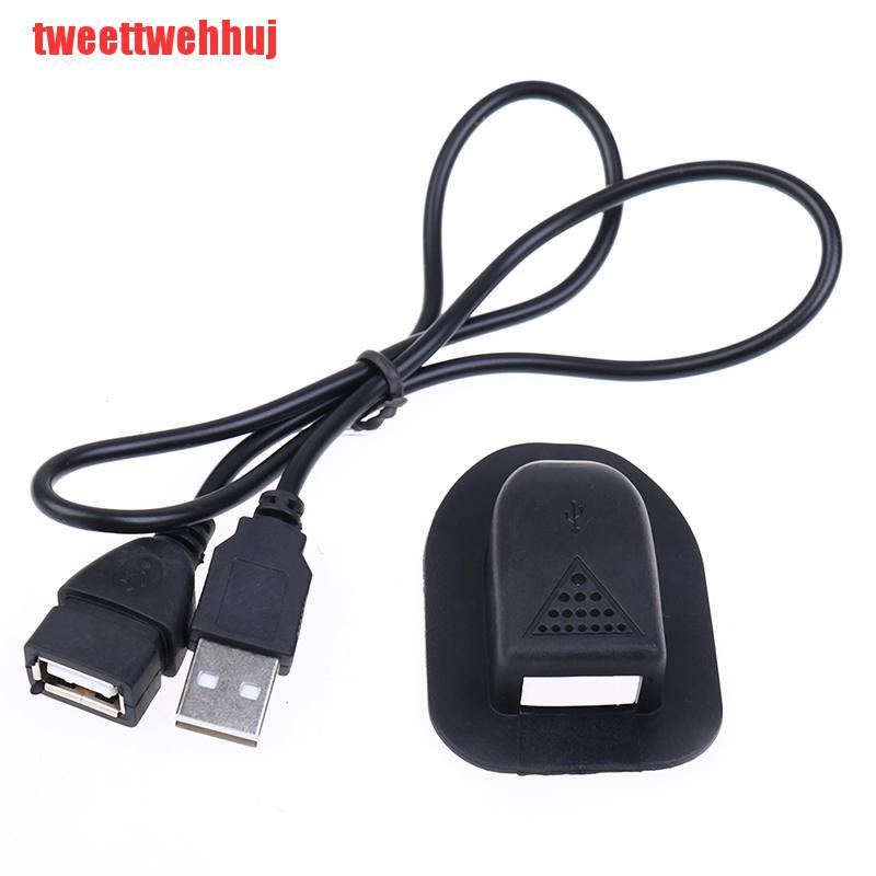 Dây Cáp Sạc Giao Diện Usb Ngoài Diy Gắn Balo Sử Dụng Năng Lượng Mặt Trời Đen