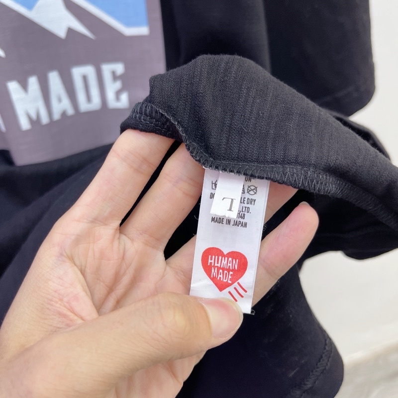 ⚡️[Mirror Quality] - Áo Tee Human MadeT-Shirt Logo 02, Áo thun Human Made cotton