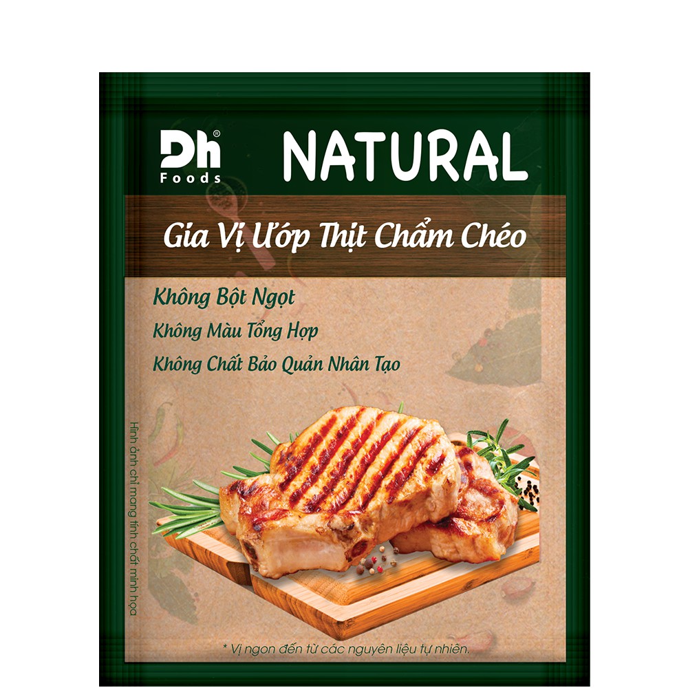 Natural Gia vị Ướp Thịt Chẩm Chéo