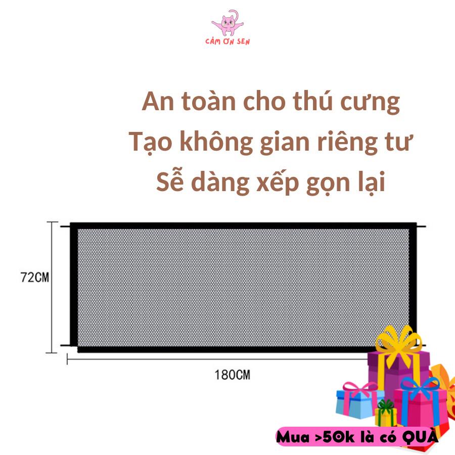 Lưới chặn chó mèo ECOPETS gắn tường, lưới chặn cầu thang hoặc vào phòng ngủ hiệu quả
