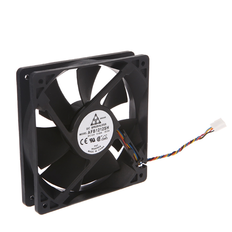 Quạt tản nhiệt không chổi than DC12V 0.80A 7 cánh quạt 12025 120x120x25mm dành cho Delta AFB1212SH